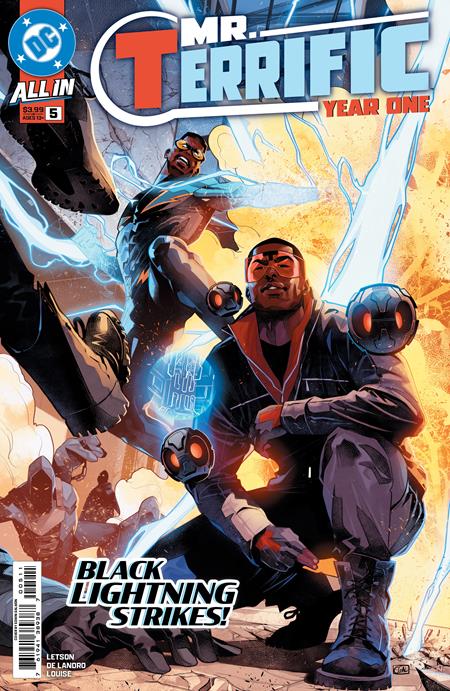 Mr Terrific Year One (2025 DC) #5 (Of 6) Cvr A Edwin Galmon Comic Books published by Dc Comics