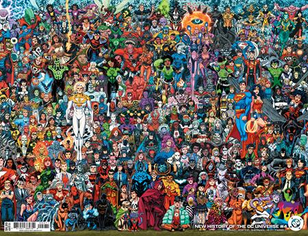 New History of the DC Universe (2025 DC) #4 (Of 4) Cvr D Scott Koblish Legacy Wraparound Card Stock Variant Comic Books published by Dc Comics