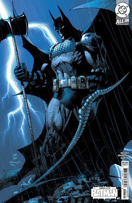 Absolute Batman (2024 DC) #1 Cvr C Jim Lee Card Stock Variant Comic Books published by Dc Comics