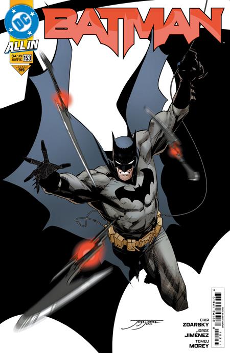 Batman (2016 Dc) (3rd Series) #153 Cvr A Jorge Jimenez Comic Books published by Dc Comics