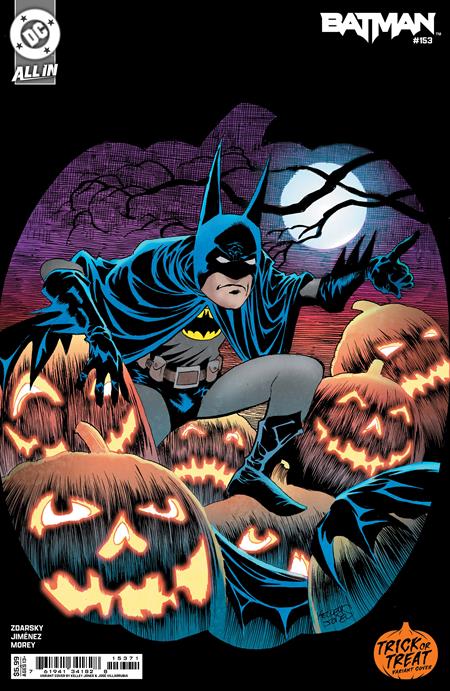 Batman (2016 Dc) (3rd Series) #153 Cvr D Kelley Jones Trick Or Treat Card Stock Variant Comic Books published by Dc Comics