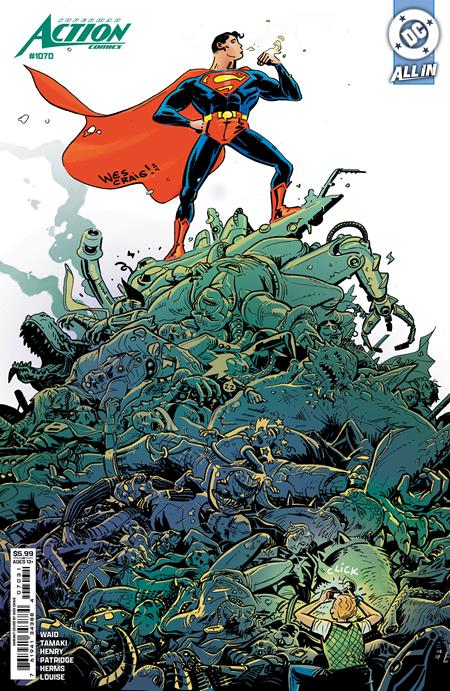 Action Comics (2016 Dc) (3rd Series) #1070 Cvr B Wes Craig Card Stock Variant Comic Books published by Dc Comics