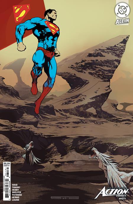 Action Comics (2016 Dc) (3rd Series) #1071 Cvr C Stevan Subic Card Stock Variant Comic Books published by Dc Comics