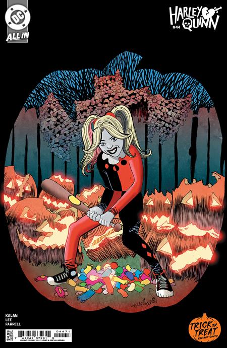 Harley Quinn (2021 DC) (4th Series) #44 Cvr D Kelley Jones Trick Or Treat Card Stock Variant Comic Books published by Dc Comics