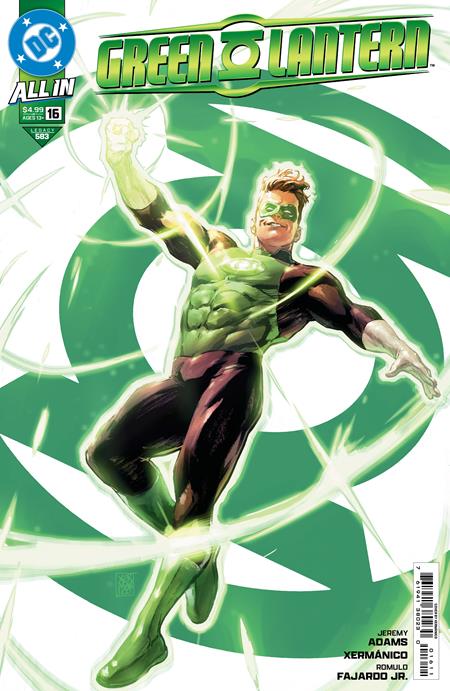 Green Lantern (2023 DC) (9th Series) #16 Cvr A Xermanico Comic Books published by Dc Comics