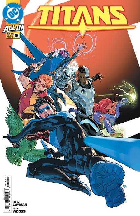 Titans (2023 DC) (4th Series) #16 Cvr A Pete Woods Comic Books published by Dc Comics