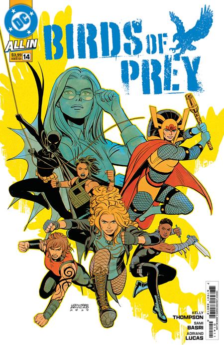 Birds of Prey (2023 DC) (5th Series) #14 Cvr A Leonardo Romero Comic Books published by Dc Comics