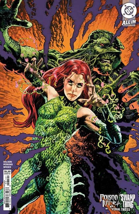 Poison Ivy Swamp Thing Feral Trees (2024 DC) #1 (One Shot) Cvr B Mike Perkins Card Stock Variant Comic Books published by Dc Comics