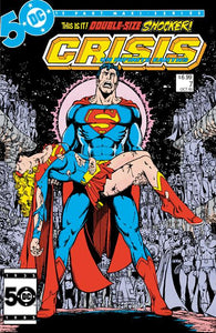 Crisis on Infinite Earths Facsimile Edition (2024 DC) #7 Facsimile Edition Cvr B George Perez Foil Variant Comic Books published by Dc Comics