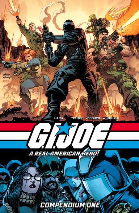 Gi Joe A Real American Hero Compendium (Paperback) Book 01 Andy Kubert & Brad Anderson Cvr Graphic Novels published by Image Comics