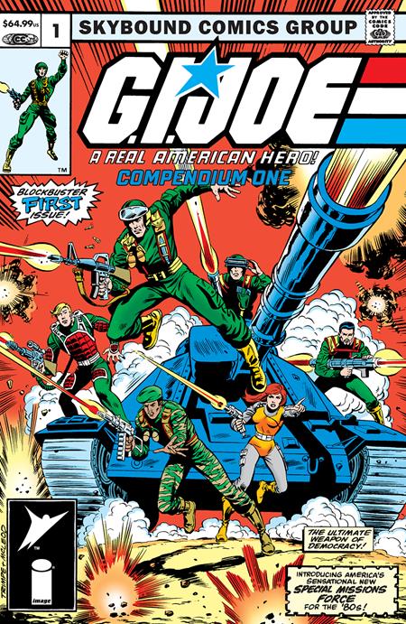 Gi Joe A Real American Hero Compendium (Paperback) Book 01 Herb Trimpe & Bob Mcleod Cvr Graphic Novels published by Image Comics