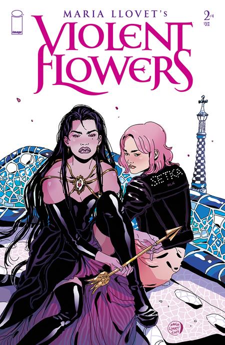 Violent Flowers (2024 Image) #2 (Of 4) Cvr A Maria Llovet (Mature) Comic Books published by Image Comics