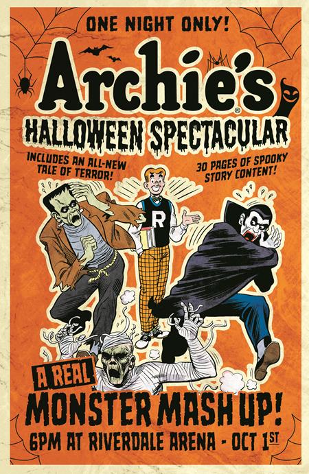 Archie's Halloween Spectacular (2025 Archie) #1 (One Shot) Cvr B Bob White Retro Art Variant Comic Books published by Archie Comics Publications