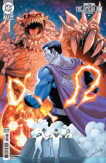 Justice League the Omega Act Special (2025 DC) #1 (One Shot) Cvr D Salvador Larroca Card Stock Variant (Dc K.o.) Comic Books published by Dc Comics