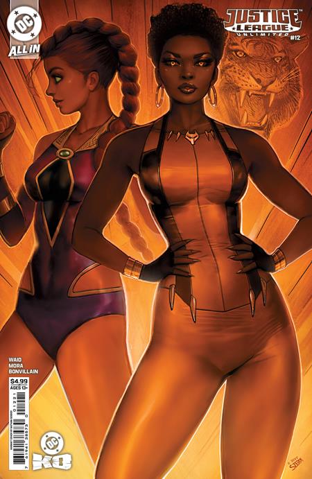 Justice League Unlimited (2024 DC) (2nd Series) #12 Cvr B Nathan Szerdy Card Stock Variant (Dc K.o.) Comic Books published by Dc Comics
