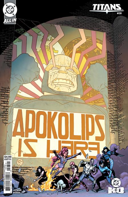 Titans (2023 DC) (4th Series) #28 Cvr B Brad Walker Card Stock Variant (Dc K.o.) Comic Books published by Dc Comics