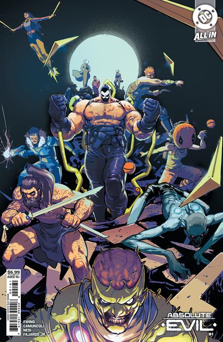 Absolute Evil (2025 DC) #1 (One Shot) Cvr E Riley Rossmo Card Stock Variant Comic Books published by Dc Comics