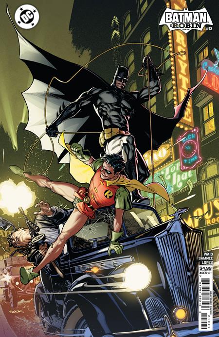 Batman and Robin Year One (2024 DC) #12 (Of 12) Cvr C Ryan Sook Card Stock Variant Comic Books published by Dc Comics