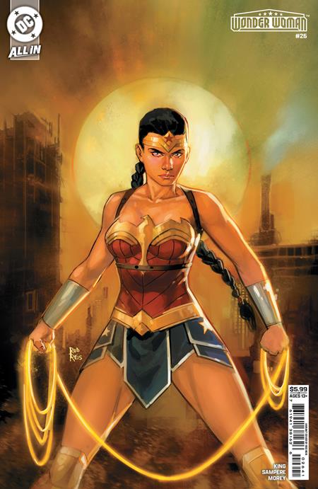 Wonder Woman (2023 DC) (6th Series) #26 Cvr D Rod Reis Card Stock Variant Comic Books published by Dc Comics