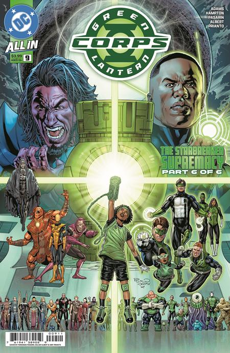 Green Lantern Corps (2025 DC) (3rd Series) #9 Cvr A Fernando Pasarin & Oclair Albert (Starbreaker Supremacy) Comic Books published by Dc Comics