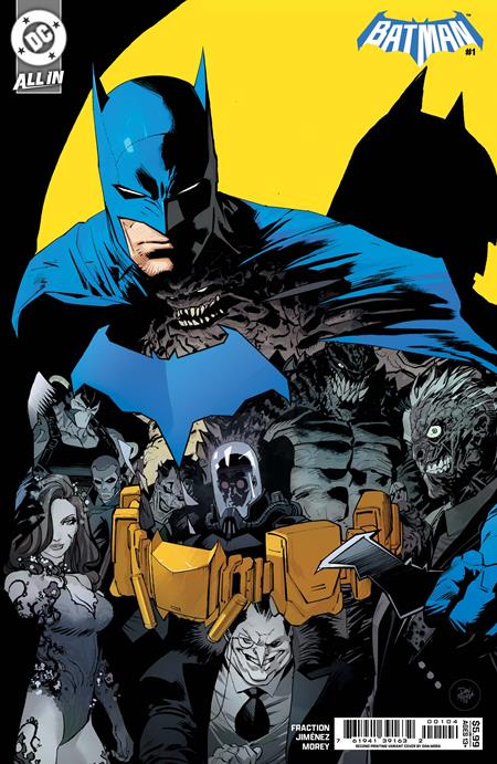 Batman (2025 DC) (4th Series) #1 Second Printing Cvr B Dan Mora Card Stock Var Comic Books published by Dc Comics