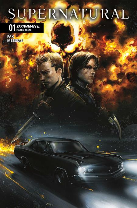 Supernatural (2025 Dynamite) #1 Cvr A Clayton Crain Comic Books published by Dynamite