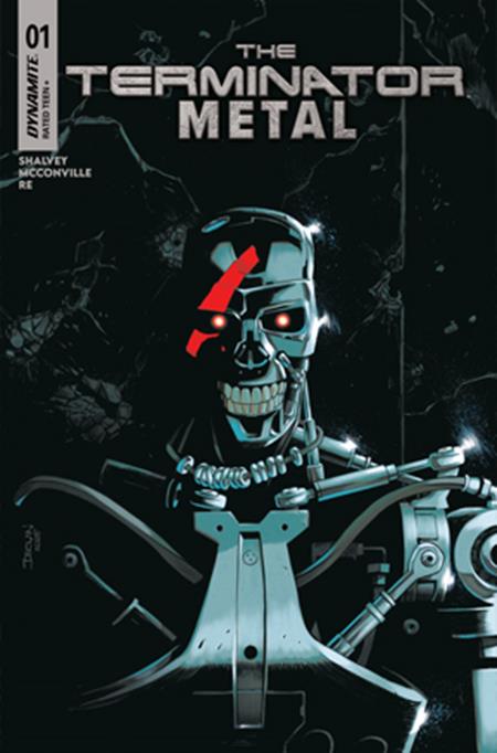 Terminator Metal (2025 Dynamite) #1 Cvr A Declan Shalvey Comic Books published by Dynamite
