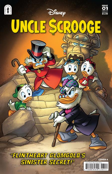 Uncle Scrooge Flintheart Glomgolds Sinister Secret (2025 Fantagraphics) #1 (Of 3) Cvr A  Alessandro Perina Comic Books published by Fantagraphics