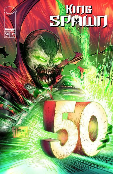 King Spawn (2021 Image) #50 Cvr A Todd Mcfarlane Comic Books published by Image Comics