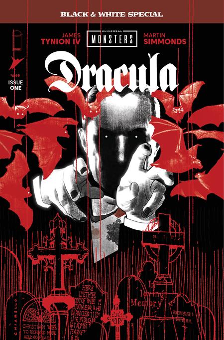 Universal Monsters Dracula Black and White Special (2025 Image) #1 (Of 2) Cvr B Mark Chiarello Variant (Mature) Comic Books published by Image Comics