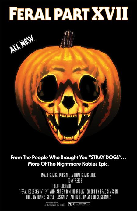 Feral (2024 Image) #17 Cvr B Trish Forstner Variant Comic Books published by Image Comics