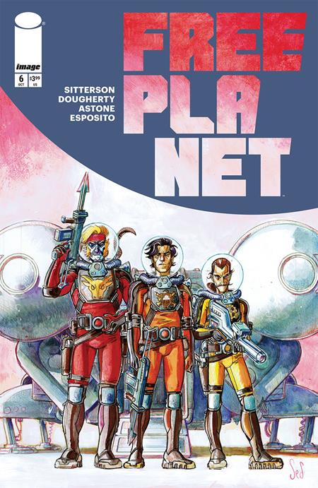 Free Planet (2025 Image) #6 Cvr A Jed Dougherty Comic Books published by Image Comics