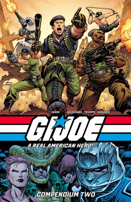 Gi Joe A Real American Hero Compendium (Paperback) Book 02 Andy Kubert & Laura Martin Cvr Graphic Novels published by Image Comics