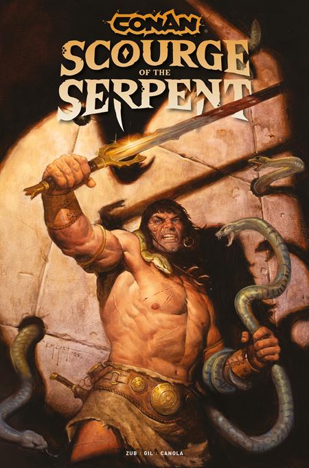 Conan the Barbarian Scourge of the Serpent (2025 Titan) #2 (Of 4) Cvr A Em Gist (Mature) Comic Books published by Titan Comics