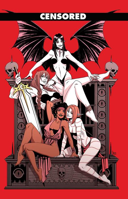 Barbaric the Black Knight (2025 Vault Comics) #1 (One Shot) Cvr D Corin Howell Lilith Crossover Black Bag Variant Comic Books published by Vault Comics