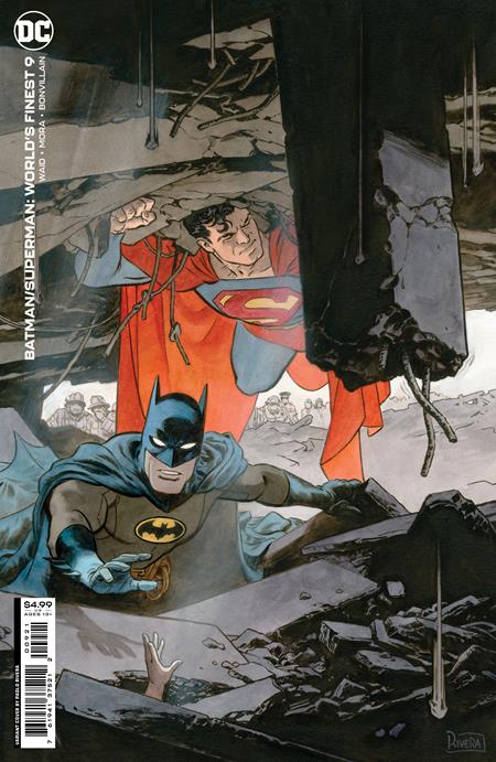 Batman Superman World's Finest (2022 DC) (2nd Series) #9 Cvr B Paolo Rivera Card Stock Variant Comic Books published by Dc Comics