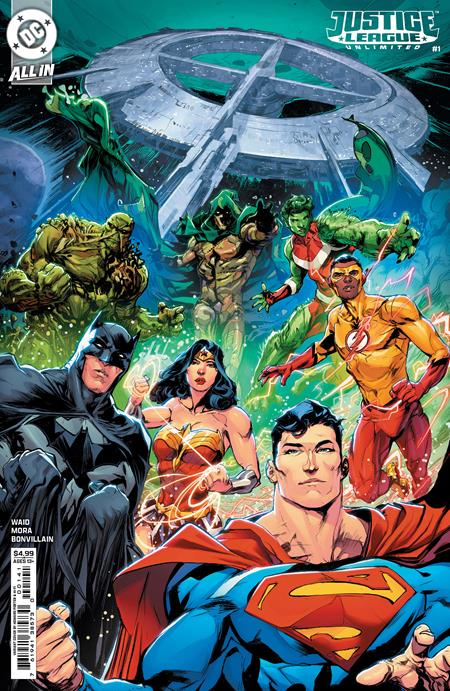 Justice League Unlimited (2024 DC) (2nd Series) #1 Cvr D Howard Porter Card Stock Variant Comic Books published by Dc Comics