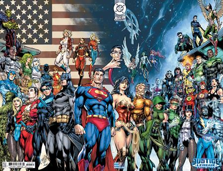 Justice League Unlimited (2024 DC) (2nd Series) #1 Cvr E Ed Benes Wraparound Card Stock Variant Comic Books published by Dc Comics