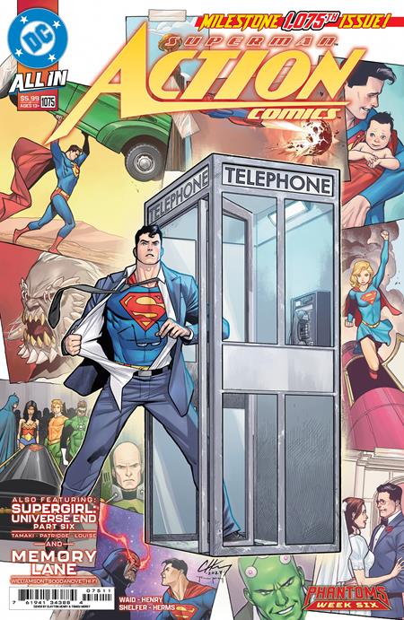 Action Comics (2016 Dc) (3rd Series) #1075 Cvr A Clayton Henry Comic Books published by Dc Comics