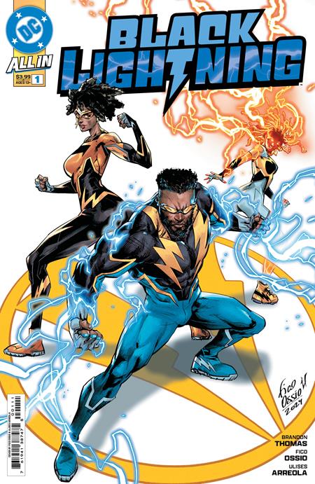 Black Lightning (2024 DC) (3rd Series) #1 Cvr A Fico Ossio Comic Books published by Dc Comics