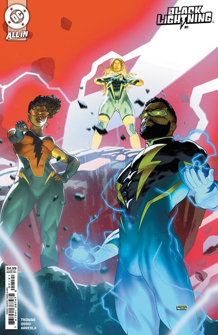 Black Lightning (2024 DC) (3rd Series) #1 Cvr B Taurin Clarke Card Stock Variant Comic Books published by Dc Comics