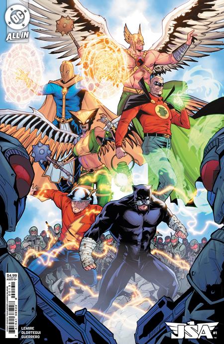 JSA (2024 DC) (2nd Series) #1 Cvr C Travis Mercer Card Stock Variant Comic Books published by Dc Comics