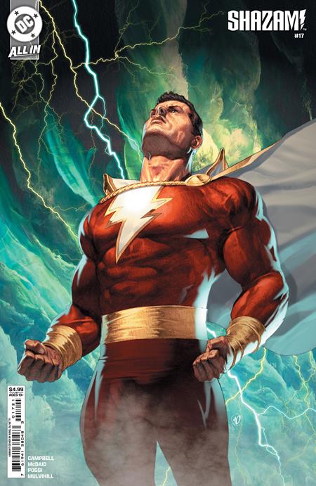 Shazam (2023 DC) (5th Series) #17 Cvr B Ariel Olivetti Card Stock Variant Comic Books published by Dc Comics