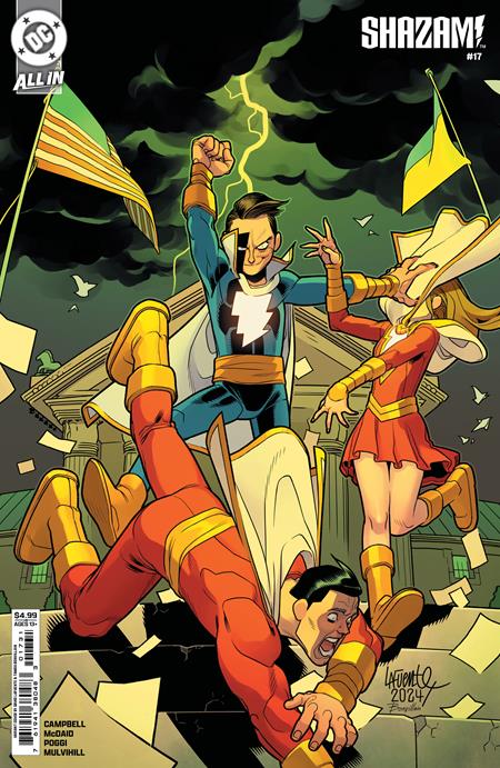 Shazam (2023 DC) (5th Series) #17 Cvr C David Lafuente Card Stock Variant Comic Books published by Dc Comics