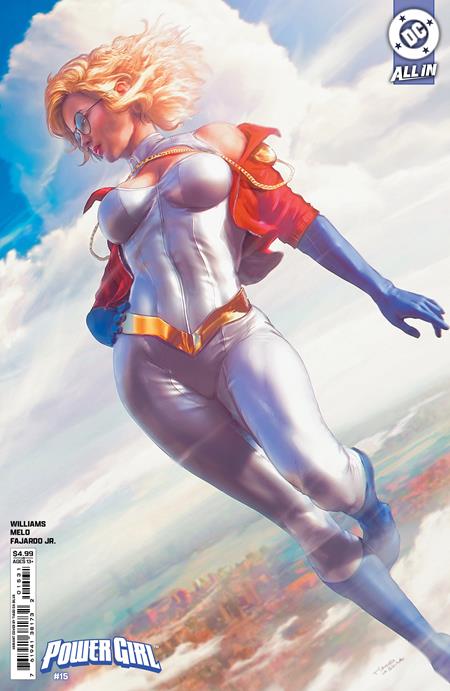 Power Girl (2023 DC) (3rd Series) #15 Cvr C Tiago Da Silva Card Stock Variant Comic Books published by Dc Comics