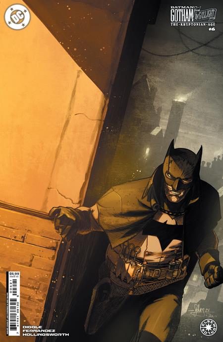 Batman Gotham by Gaslight the Kryptonian Age (2024 DC) #6 (Of 6) Cvr B Javier Fernandez Card Stock Variant Comic Books published by Dc Comics