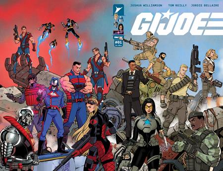 GI Joe (2024 Image) #1 Cvr A Tom Reilly Wraparound Comic Books published by Image Comics