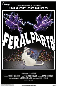 Feral (2024 Image) #8 Cvr B Tony Fleecs & Trish Forstner Homage Variant Comic Books published by Dc Comics