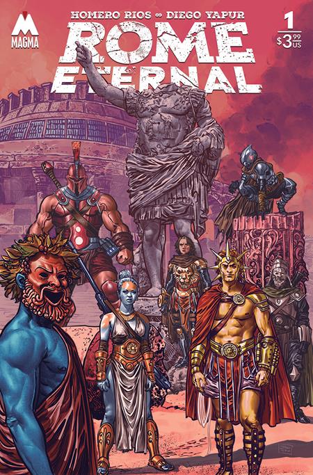 Rome Eternal (2024 Magma Comix) #1 Cvr A Diego Yapur (Mature) Comic Books published by Magma Comix