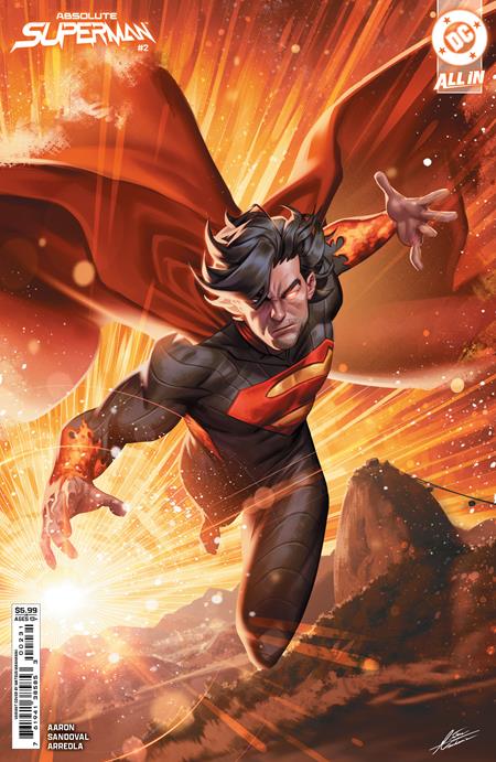 Absolute Superman (2024 DC) #2 Cvr C Mateus Manhanini Card Stock Variant Comic Books published by Dc Comics